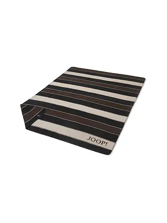 JOOP | Wohndecke - Plaid 150x200cm JOOP! STRIPES Schwarz | 